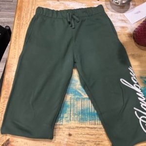 Playboy green sweat pants